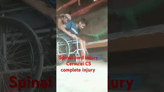 Spinal cord injury motivation exercise gymhardworkout [upl. by Aihtenyc744]