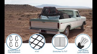 Kaskawise Highly Elastic Cargo Net for Trucks [upl. by Malek]