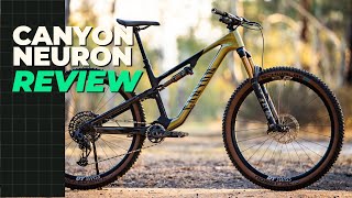 2023 Canyon Neuron Review  This ALLNEW Canyon Neuron Is A Speedy amp Light Weight Trail Bike [upl. by Monto436]