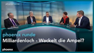 phoenix runde Milliardenloch  Wackelt die Ampel [upl. by Hcab]