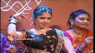 Kotha Kotha Choppulu Testha Song  Telangana Folk Songs  Dhoom Thadaka  V6 News [upl. by Jann850]