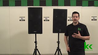 Yamaha DSR vs QSC KW Speakers [upl. by Tegdig]