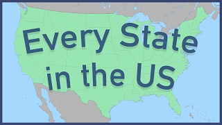 Every State in the US [upl. by Kean]