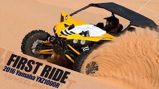 2016 Yamaha YXZ1000R First Ride  4WheelDirt [upl. by Parsifal]