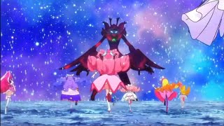 FANMADE Pretty Cure All Stars F Final Battle w Attack Sequences [upl. by Nho]