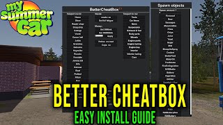 BETTER CHEATBOX  HOW TO DOWNLOAD AND INSTALL CORRECTLY  My Summer Car [upl. by Constantia875]