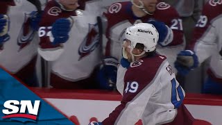 Avalanches Samuel Girard Scores From Center Ice FIVE Seconds After Zach Parises Goal [upl. by Trillby]