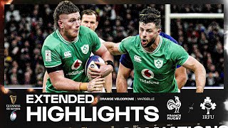 RED CARD DRAMA 😮  EXTENDED HIGHLIGHTS  FRANCE V IRELAND  2024 GUINNESS MENS SIX NATIONS RUGBY [upl. by Nrubloc166]