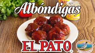 Albondigas Rellenas con Salsa El Pato [upl. by Machute696]