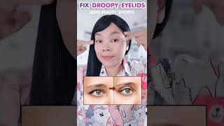 ONLY 2 EXERCISES Get Bigger Eyes and Fix Droopy Eyelids [upl. by Eseuqcaj]