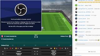 FC Twente vs Chelsea FC live broadcast 🔴 with detailed visual and text effects 2024 [upl. by Trey]