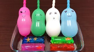 Making Slime with Funny Balloons and Slippery Stress Toys  Tom Slime [upl. by Alvira639]