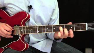 Blues Rhythm Guitar Lesson  Key of E [upl. by Gnohc600]