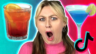 Irish People Try Viral TikTok Cocktails [upl. by Bardo]