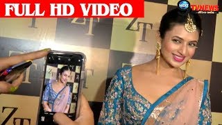 FULL VIDEO Divyanka Tripathi’s FULL INTERVIEW At “Mohsin Khan Sister Zeba’s Wedding”  Next9tvnews [upl. by Bradshaw]