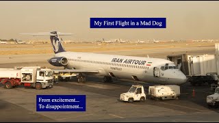 Flight Review – Iran Air Tour McDonnell Douglas MD83 TehranMashhad Economy [upl. by Asilim]