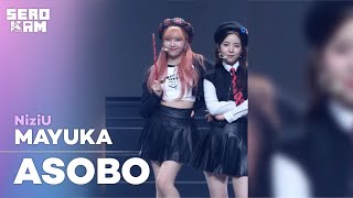 SERO CAM🎥 MAYUKA 마유카  NiziU 니쥬  ASOBO  KCON 2022 Premiere in Seoul [upl. by Siloum911]