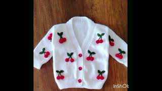 baby girl woollen dresses handmade dresses for baby girls 2023amp2024 [upl. by Tehr10]