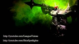 Mordekaiser Voice  Español Spanish  League of Legends [upl. by Ahdar]