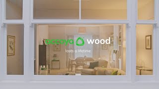 Accoya wood  Lasts a Lifetime  Wooden windows for your family home 30 second version [upl. by Erinn]