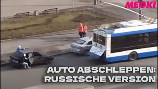 Auto abschleppen auf Russisch So funktioniert es nicht [upl. by Mendez]