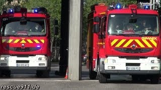 Départ incendie SDIS 68 CIS Mulhouse [upl. by Aser355]