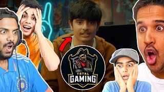 All YouTubers REACTION On AJJUBHAI FACE REVEAL 😍😍😍 Total Gaming Face Reveal [upl. by Mascia]