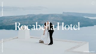 Rocabella Hotel Santorini Wedding Video  Niki amp Hugues  Greece [upl. by Bradway775]