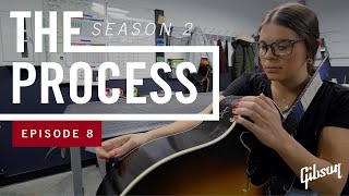 Scraping Binding amp Antiquing Your Gibson Acoustic Guitars  The Process S2 EP8 [upl. by Gypsie]