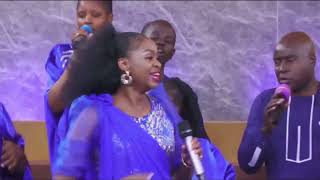 Dr Esther Wahome at Dine with the king 2024 Dinner concertSongquotFurahiaquot [upl. by Noslrac]