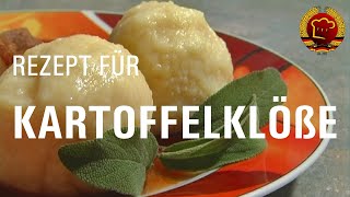 Omas einfache Kartoffelklöße selber machen mit diesem alten DDR Rezept [upl. by Early]