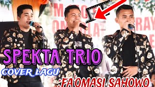 BIKIN MERINDING SPEKTA TRIO COVER LAGU FAOMASI SAHOWO LAGU NIAS [upl. by Maleki]