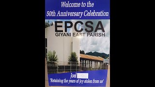 50th Anniversary Celebration Giyani East Parish Sunday Service [upl. by York]