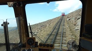 Pikes Peak Cog Railway – Driver’s Eye View – Part 1 – The Long Climb [upl. by Sapers]