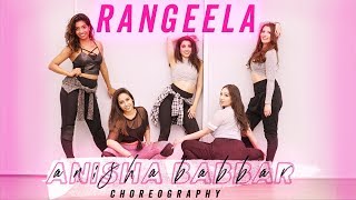 Rangeela  Anisha Babbar Choreography  BollyHeels [upl. by Aicilav]