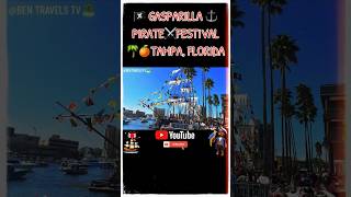 Gasparilla Pirate Festival 2024 in Tampa Florida  Pirate Invasion amp Parade Vlog 🏴‍☠️🌴⚓️ [upl. by Germayne]