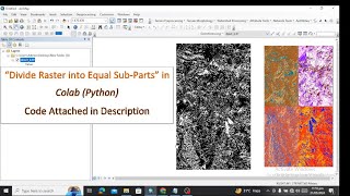 SplitDivide Raster into Equal Parts using Python HindiUrdu Lecture13 Geospatial Analysis [upl. by Heger]