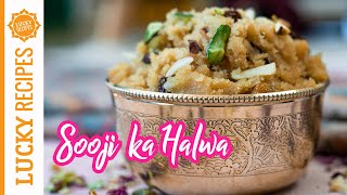 Grießbrei mit Pistazien und Rosinen 😮 Sooji ka Halwa Rezept  Indisch Kochen [upl. by Edith]