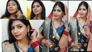 Makeup kaise karen Makeup Karne Ka Tarika easy and simple makeup tutorial in Hindi [upl. by Grayce]