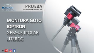 MONTURA iOPTRON GEM45 iPOLAR [upl. by Mossman]