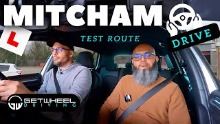 I drive a MITCHAM driving test route with Miz [upl. by Lasser652]