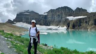 Grinnell Glacier Trail in Glacier National Park Montana [upl. by Rella]