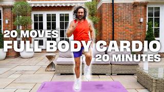 NEW 20 Minute Cardio Home HIIT Workout [upl. by Powder]