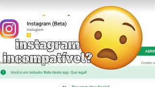 INSTAGRAM Incompatível RESOLVA AGORA [upl. by Amerak]