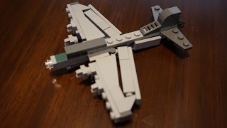 Lego B17 HowTo Build  Micro Boeing B17G [upl. by Adnama]