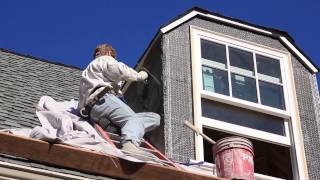 Stucco dormers off rooftops [upl. by Miof Mela]