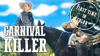 The Roy Rogers Show  Carnival Killer  S1 EP22  COLORIZED  Classic Western [upl. by Flss]