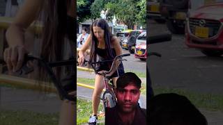 4amp🚲 LA Nina Mas Traviesa 😹💦reaction comedyvideos [upl. by Yneffit673]