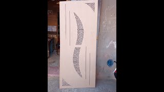 سلسلة تعلم aspire و cnc router  الحلقة 22 تصميم ورسم وحفرنمودج باب [upl. by Jaf]