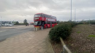 Full route visual 262 go ahead London Stratfordgallions reach shopping parkE400cityEV [upl. by Keven]